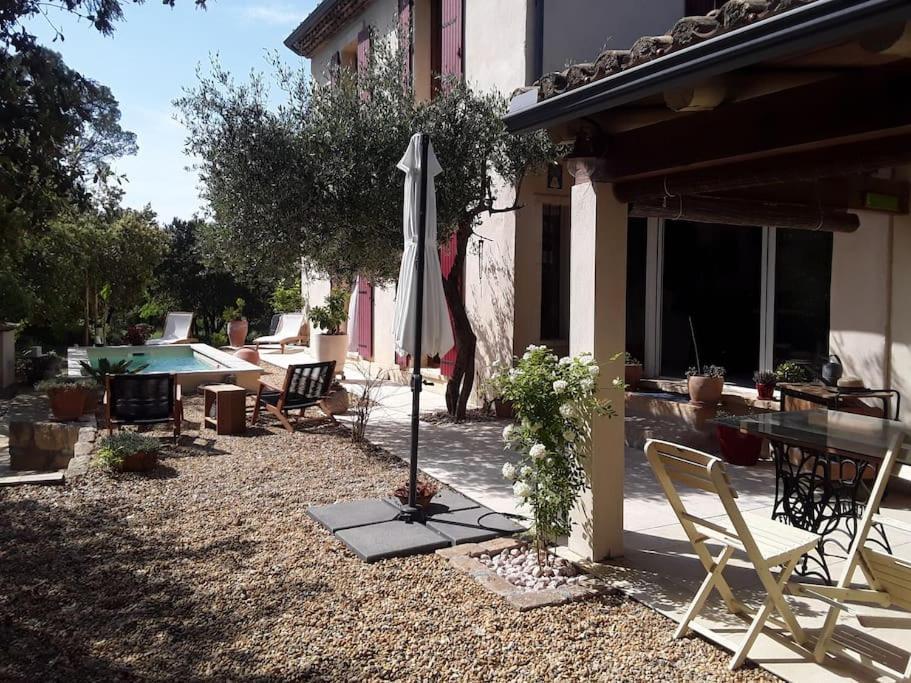 La Suite De Garlone Aujargues Exteriér fotografie